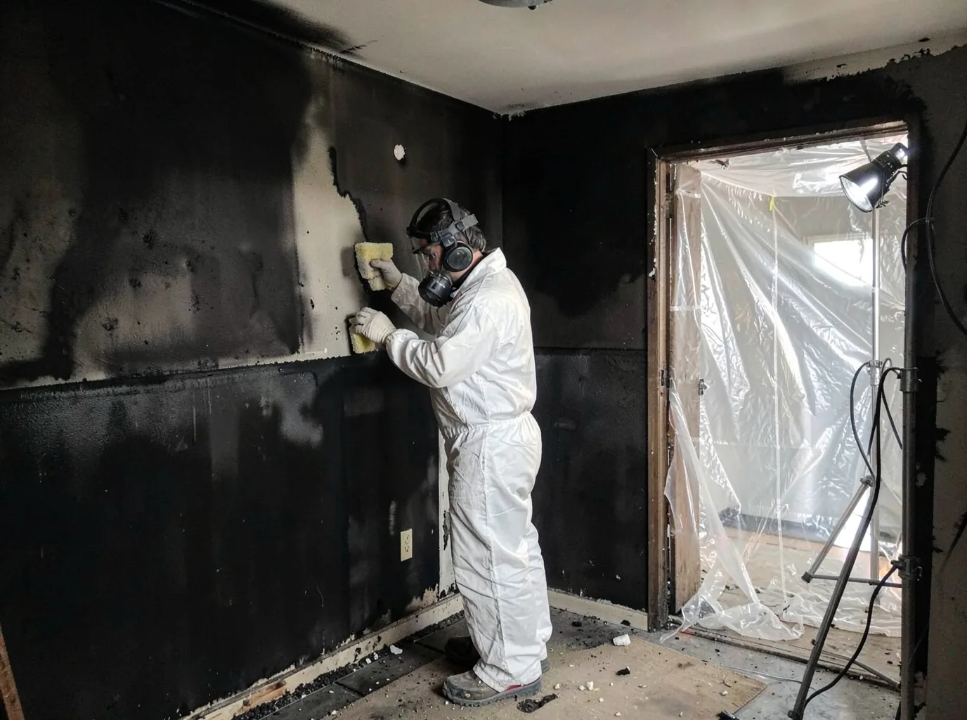 Fire Damage Restoration company in Manderson, WY